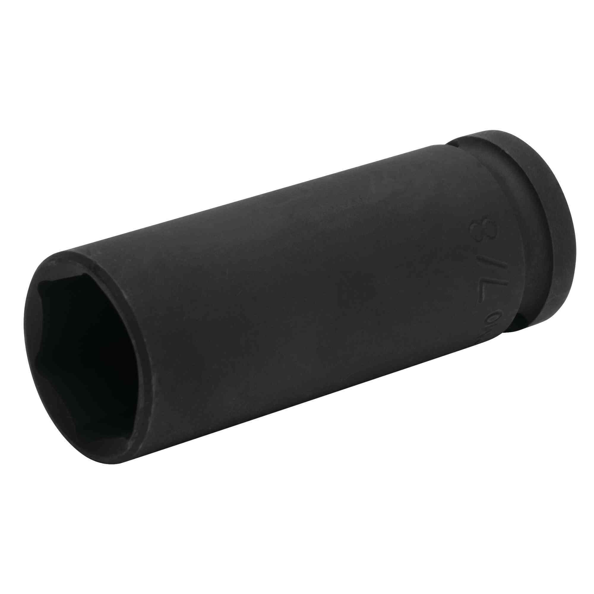 American Forge & Foundry Impact Socket — 7/8in., 1/2in. Drive, Deep, Thin Wall, Chrome Molybdenum Steel, Model# 60210